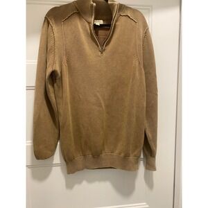 Cabincore Cabelas Mens M Reg Quarter Zip Long Sleeve Sweater
Camel rugged man